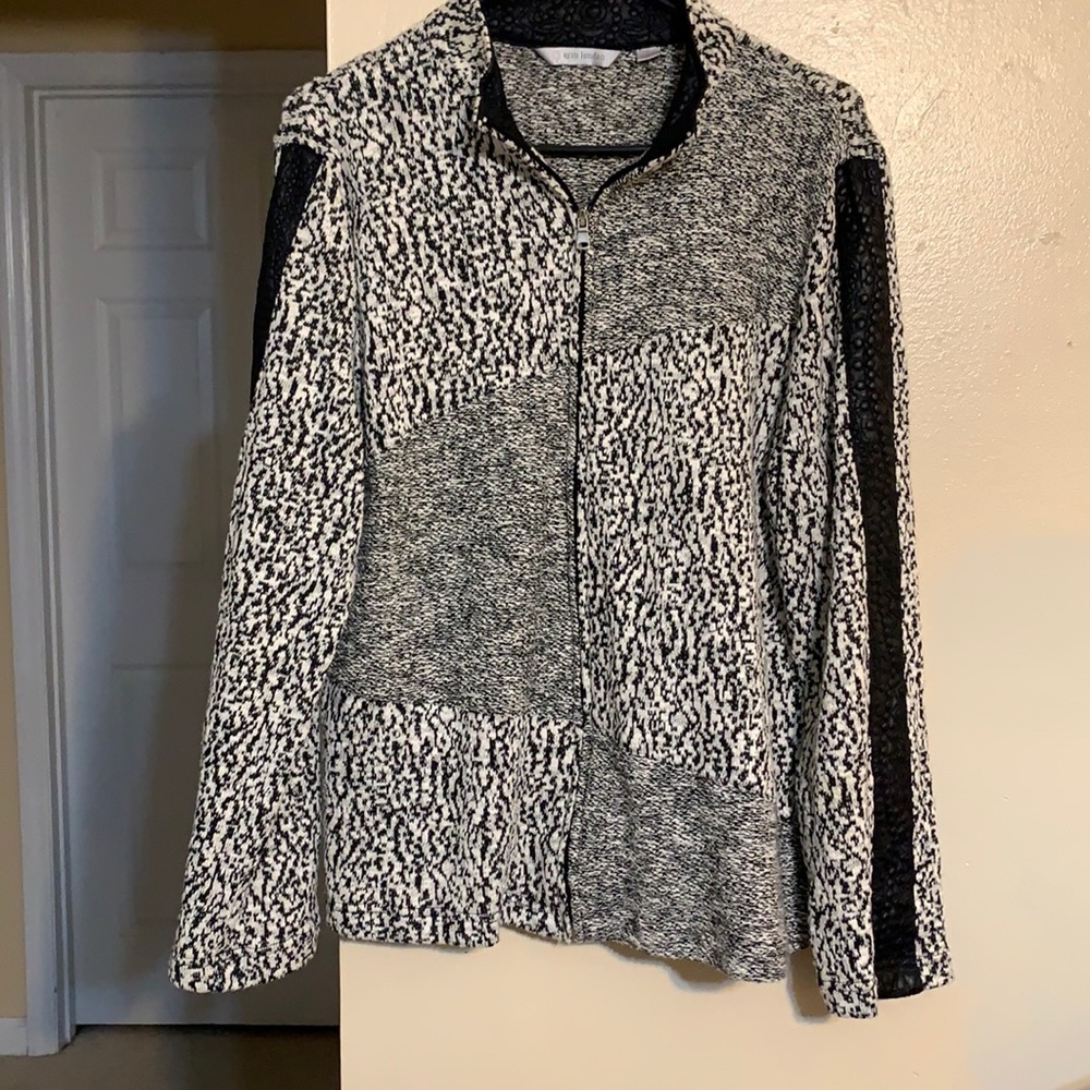 Erin london size large sweater type jacket. Good condition